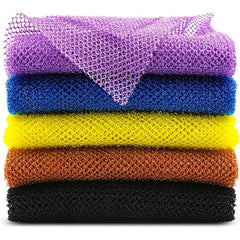 African Net Bath Sponge Exfoliating Shower Scrubber