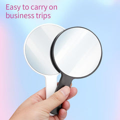 Handheld 10X Magnifying Mirror Clear Makeup Hand Mirror