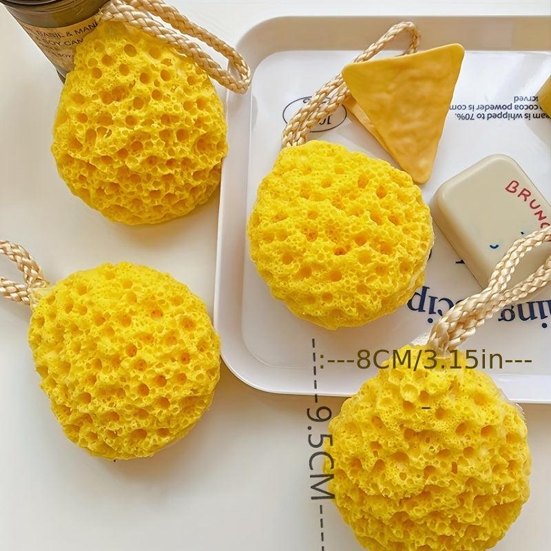 Non-latex Honeycomb Bath Ball Bubble Rubbing Brush
