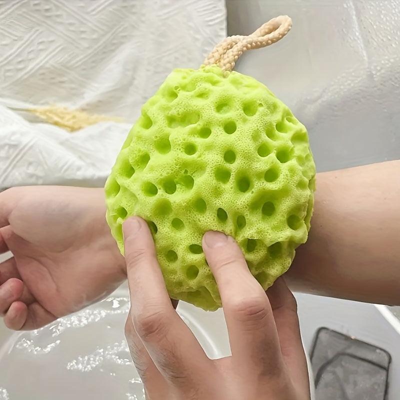 Non-latex Honeycomb Bath Ball Bubble Rubbing Brush