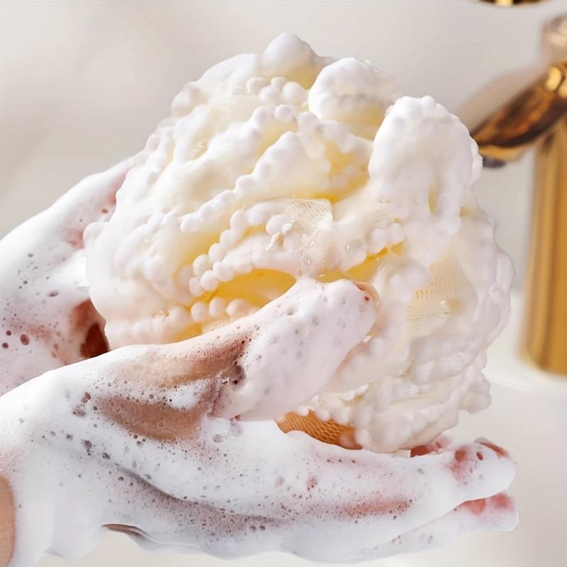 Bath Shower Sponge for Gentle Exfoliation and Cleansing