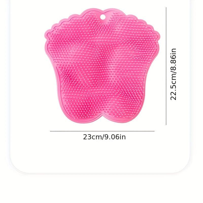 Large Exfoliating Shower Mat for Back Foot Scrubbing