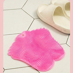 Large Exfoliating Shower Mat for Back Foot Scrubbing