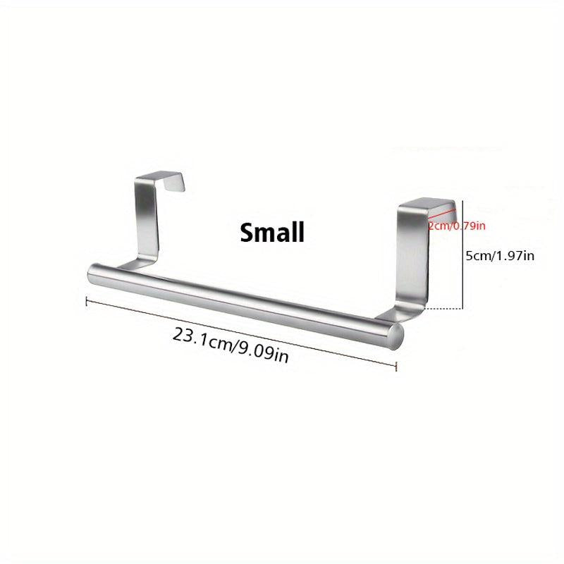 Stainless Steel Towel Rack for Bathroom Cabinet Door