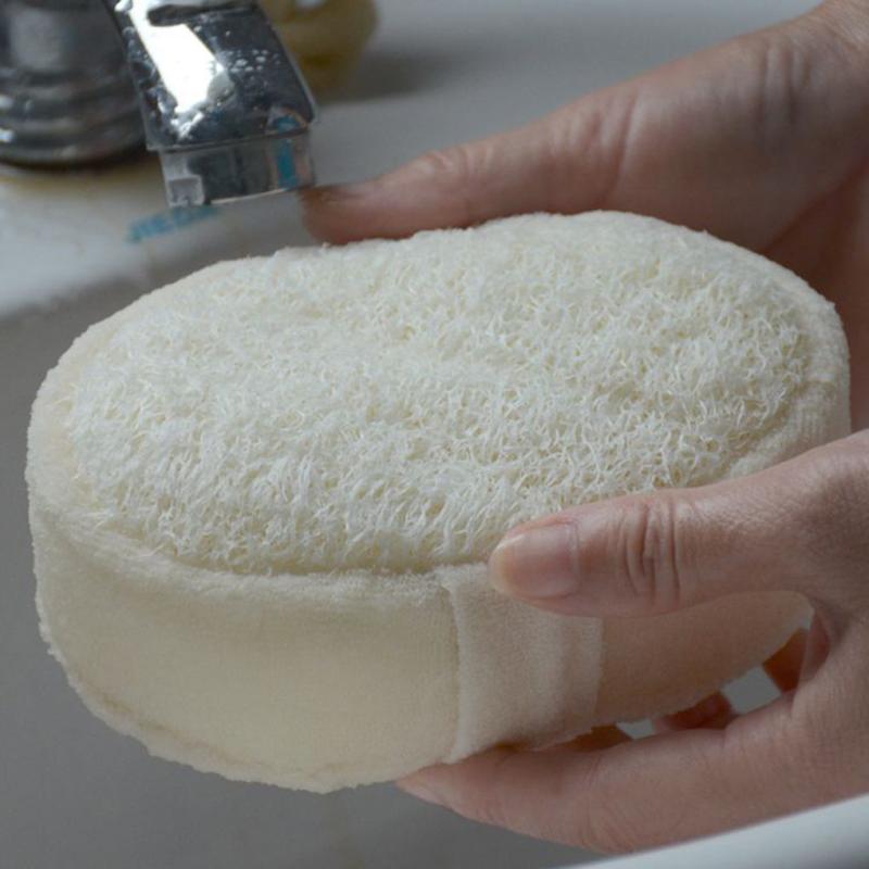 Natural Loofah Sponge Bath Ball for Exfoliation & Purification