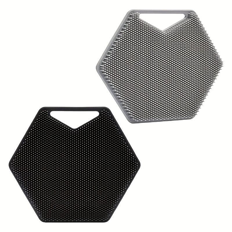 Silicone Bath Brush Scrubbing Towel