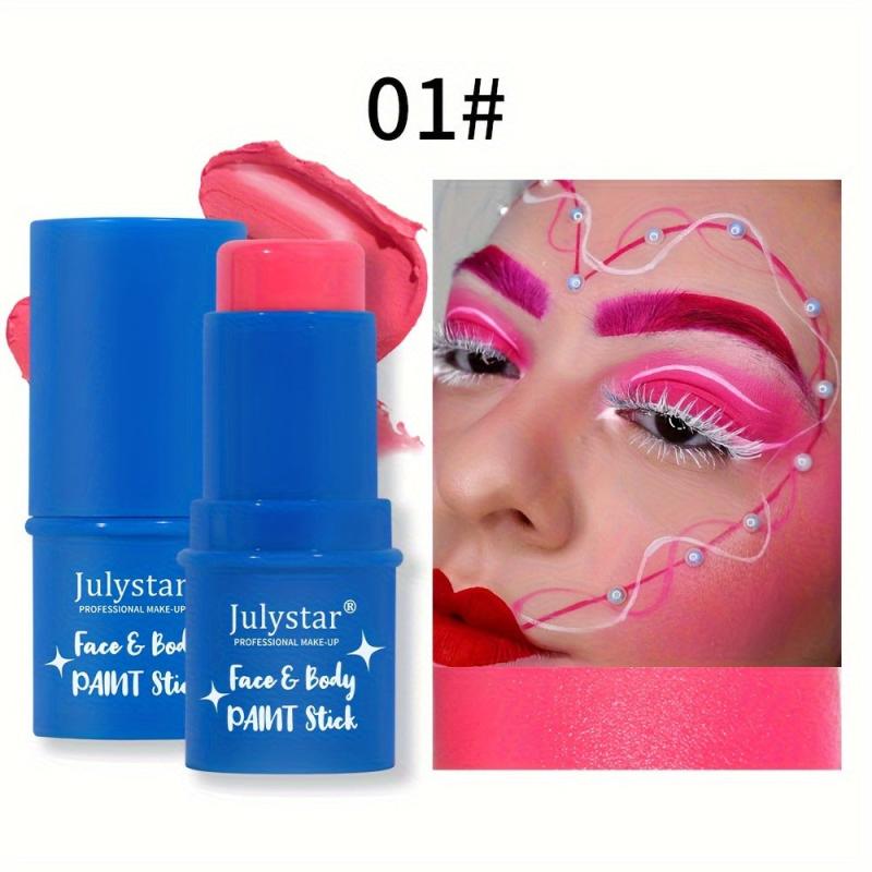Neon Face Painting Safety Makeup for Halloween