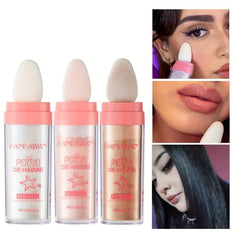 Matte Highlight Powder for Face & Body 3D Effect Repair & Hair Highlighting