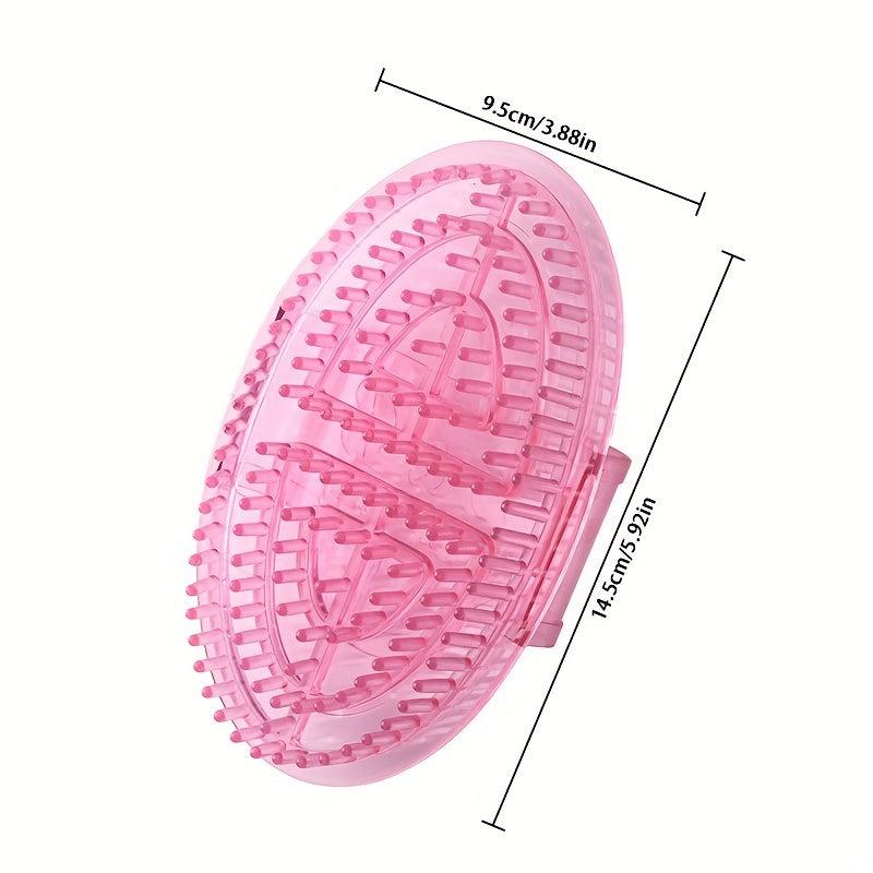 Soft Body Scrubber Scalp Massager Shampoo Brush Handheld Shower