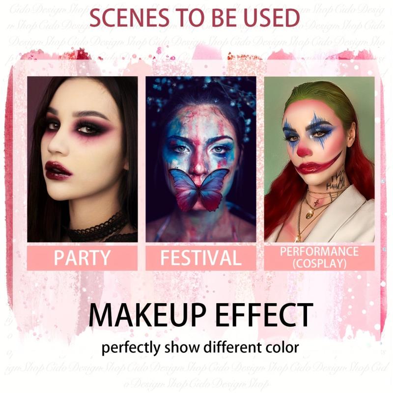 26 Colors Face Painting Kits Professional Body Painting Makeup Kits