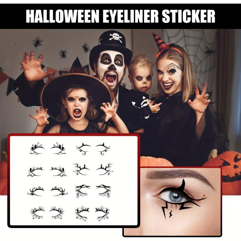 Waterproof Eyeliner Stickers - Bat Spider Decorati
