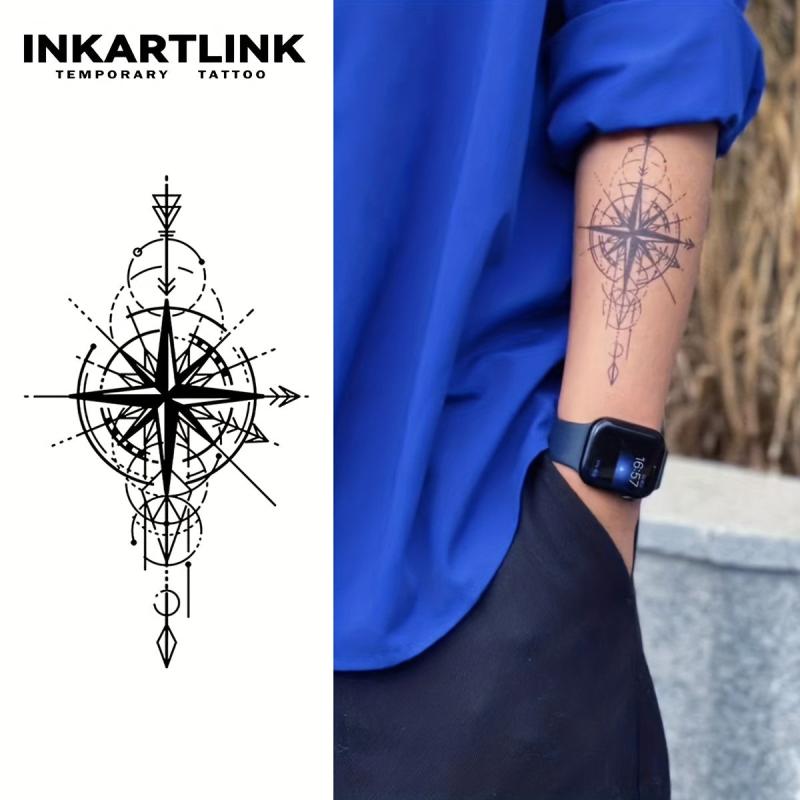 Waterproof Temporary Tattoo Sticker Lasts 1-2 Weeks Personality