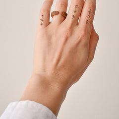 Small Line Finger Tattoo Magic Tattoo Waterproof Anti-Friction Lasting 1-2 Weeks