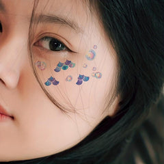 Butterfly Face Glitter Tattoo Patch Magic Stage Makeup Eye Shadow Patch
