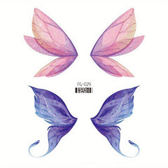 Butterfly Face Glitter Tattoo Patch Magic Stage Makeup Eye Shadow Patch