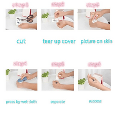 Waterproof Temporary Tattoo Blooming Flowers & Vines Long Lasting Sexy