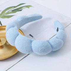 Velvet Twist Headband for Daily Bath
