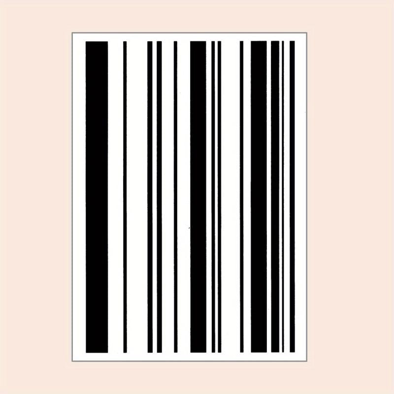 Geometric Line Stripe Tattoo Sticker Sweatproof Long Lasting
