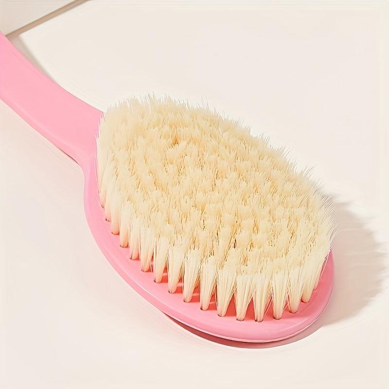 Long Handle Bath Brush Soft Hair Bath Back Brush