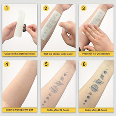 Magic Judgment Eye Waterproof Temporary Tattoo