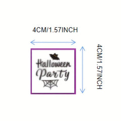 50 PCS Halloween Glow Tattoos for Party Decorations - Trick Or Treat Supplies