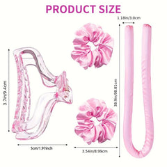 Heatless Curling Rod Headband for Soft Curls