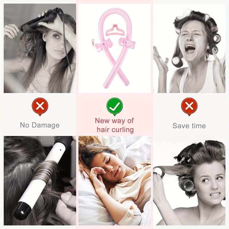 Heatless Curling Rod Headband for Soft Curls