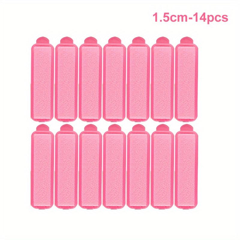 Foam Hair Roller Curlers for Hairdressing Styling Pink