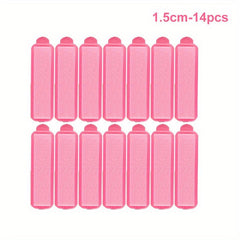 Foam Hair Roller Curlers for Hairdressing Styling Pink