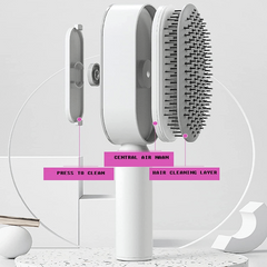Self Cleaning Hair Brush 3D Air Cushion Massager Brush