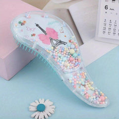 Cartoon Pattern Bubble Bead Hair Comb
