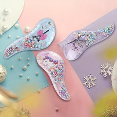 Cartoon Pattern Bubble Bead Hair Comb