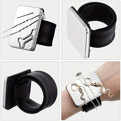 Magnetic Wrist Sewing Pin Cushion Holder for Hair Styling Tools