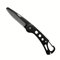 Stainless Steel Beard Comb for Men - Beard Grooming & Styling