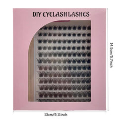 DIY Curly Lash Extension Kit with Strong Hold Glue & Applicator