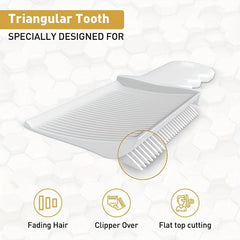 Pro Curved Clipper Comb Heat Resistant Barber Comb