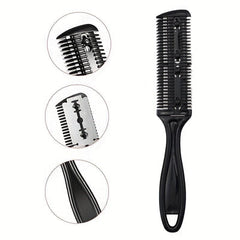 Double Sided Hair Cutting & Shaving Comb for Thinning Trimming Hairdressing