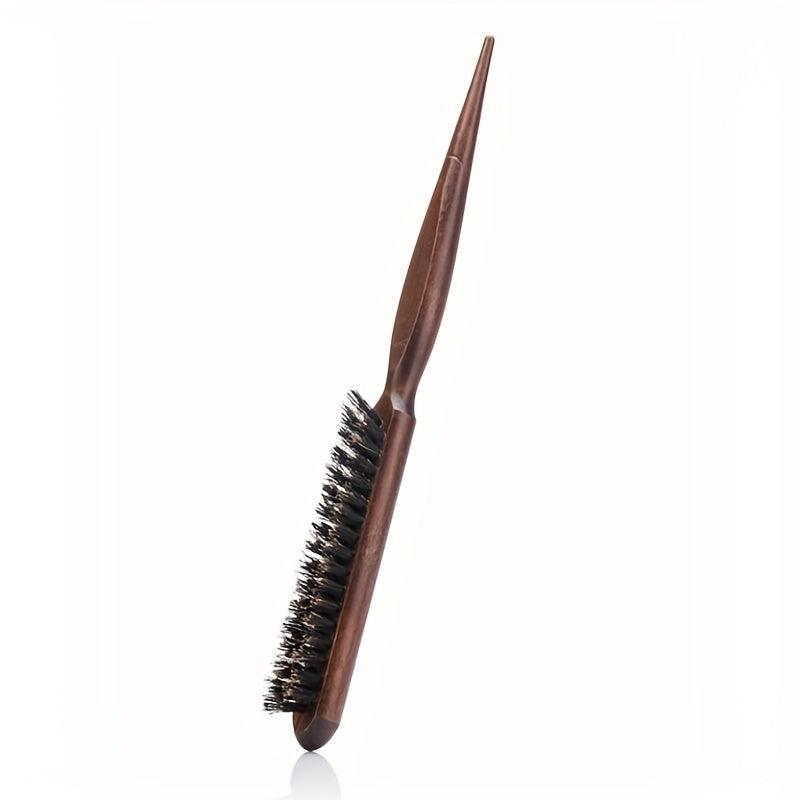 Salon Teasing Back Hair Brush Boar Bristle Comb Hair Brush Extension