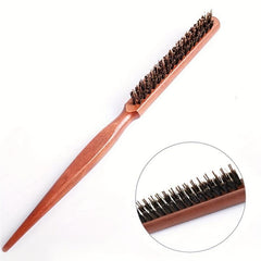 Salon Teasing Back Hair Brush Boar Bristle Comb Hair Brush Extension