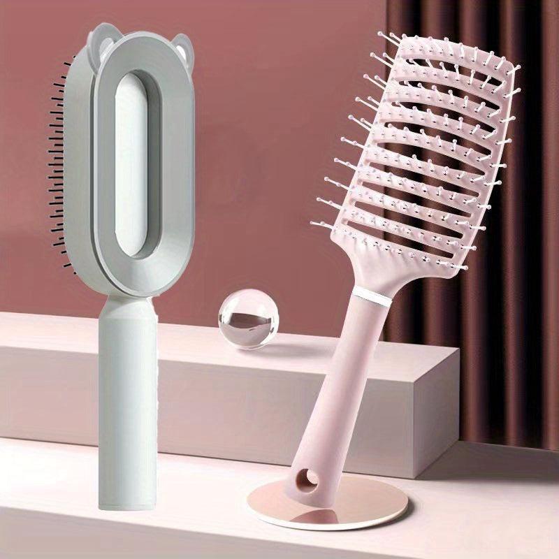 Air Cushion Comb Self Cleaning Hair Brush 3D Air Cushion Massager Brush