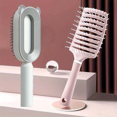 Air Cushion Comb Self Cleaning Hair Brush 3D Air Cushion Massager Brush