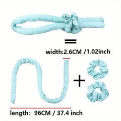 Silk Ribbon Curling Rod Hair Roller Curls