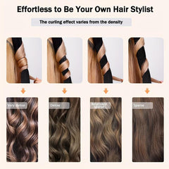 Silk Ribbon Curling Rod Hair Roller Curls