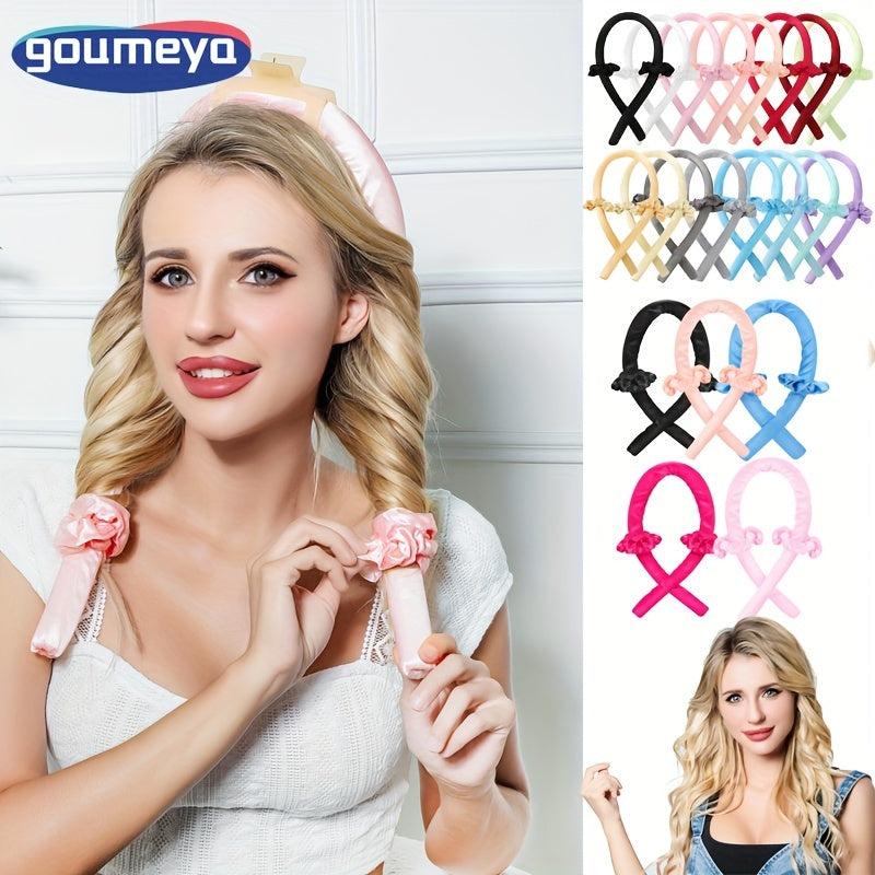 Silk Ribbon Curling Rod Hair Roller Curls