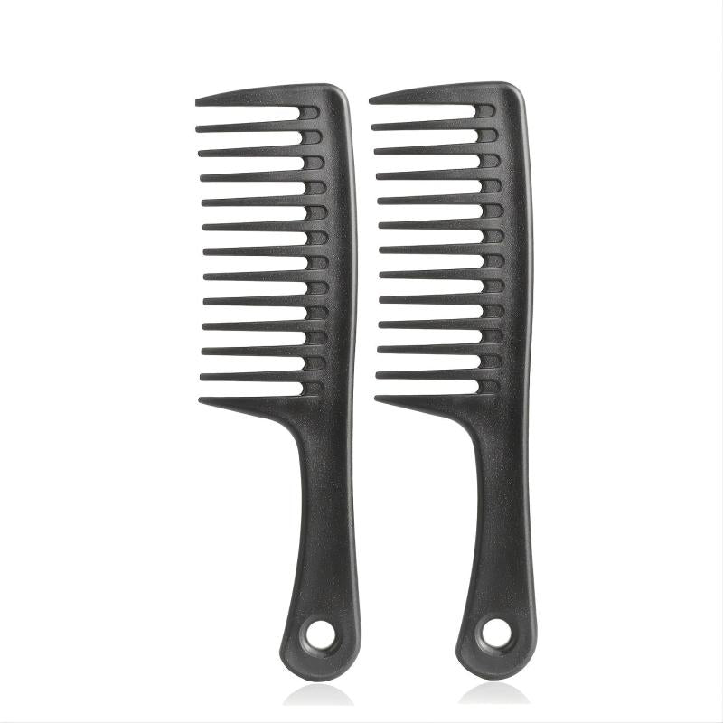Wide Detangle Comb for Curly Thick Hair - Wet & Dry Use