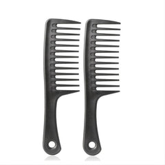 Wide Detangle Comb for Curly Thick Hair - Wet & Dry Use