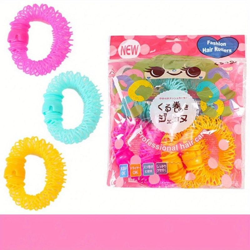 Hair Donut Curler DIY Spiral Curling Tool for Women's Hair Accessories