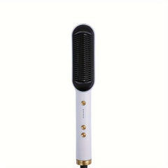 2 in 1 Hair Straightener Brush Comb for Women