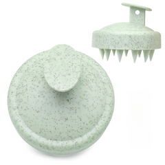 Silicone Shampoo Brush Head Scalp Massage Comb Hair Washing Comb
