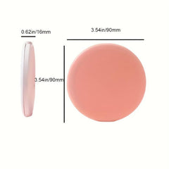 2pcs LED Makeup Mirror & Massage Comb Set Travel Portable Lighted Compact Mirror